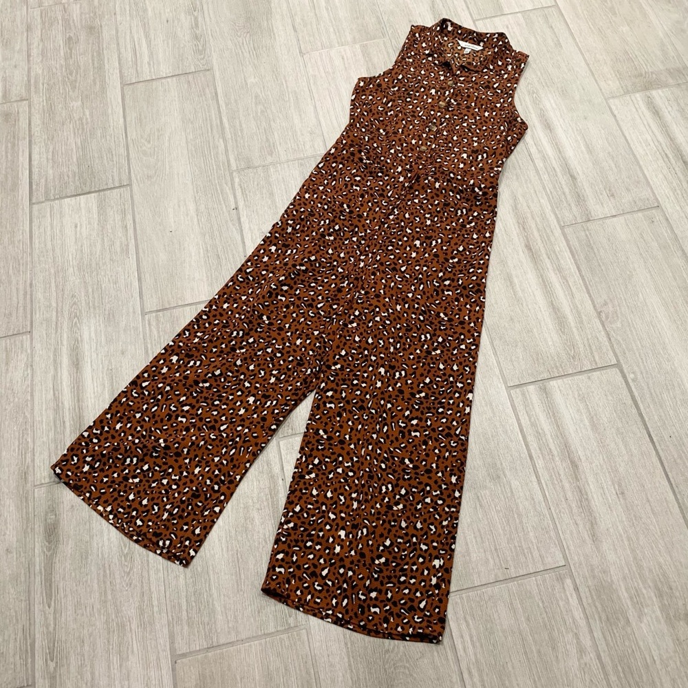 Speechless leopard print jumpsuit